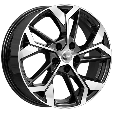 КС1062 (ZV 17_Evolute i-Pro/DFM AX7) (КС1062) 6.500xR17 5x108 DIA65.1 ET43 алмаз черный