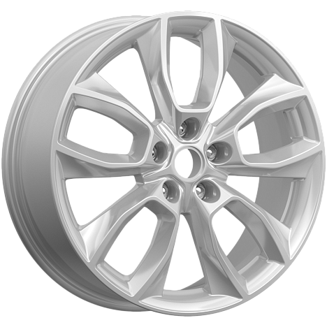 КР001 (18_BAIC X55) (КР001) 7.000xR18 5x110 DIA67.1 ET45 Elite silver