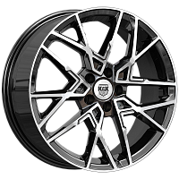 Литые диски Вудроф (КС1044) 7.000xR18 5x114.3 DIA66.1 ET45 алмаз черный