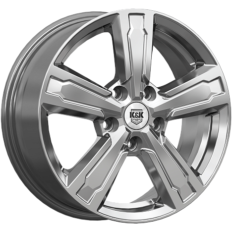 Оклахома (КС998) 6.500xR16 5x114.3 DIA67.1 ET45 дарк платинум