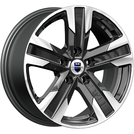 Висмут (КС1009) 7.000xR16 5x110 DIA67.1 ET45 алмаз черный Висмут (КС1009) 7.000xR16 5x110 DIA67.1 ET45 алмаз черный