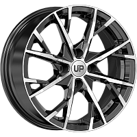 Литые диски Up126 (КС1109) 6.500xR16 4x98 DIA58.5 ET35 New Diamond для Lada Kalina