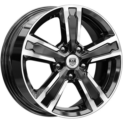 Оклахома (КС998) 6.500xR16 5x112 DIA57.1 ET42 алмаз черный
