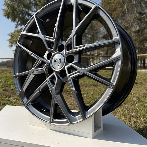 Вудроф (КС1044) 7.000xR18 5x114.3 DIA66.6 ET37 дарк платинум Вудроф (КС1044) 7.000xR18 5x114.3 DIA66.6 ET37 дарк платинум