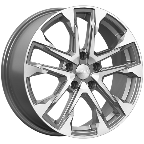 АТАКОР (КЛ376) 7.000xR17 5x108 DIA60.1 ET45 алмаз графит АТАКОР (КЛ376) 7.000xR17 5x108 DIA60.1 ET45 алмаз графит