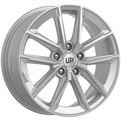 Up104 (КС987) 6.500xR17 5x114.3 DIA67.1 ET49 Silver Classic