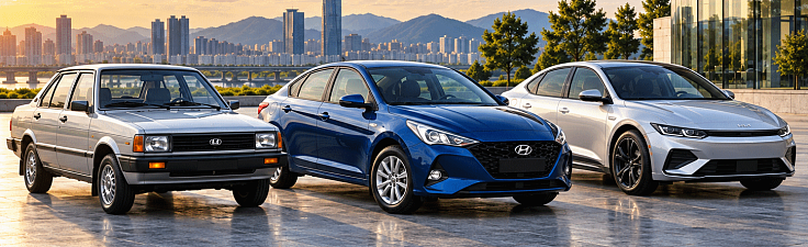 История бренда Hyundai: от Pony до Ioniq и марки Genesis