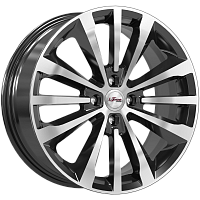 Литые диски Андерсен (КС912) 7.000xR17 4x100 DIA60.1 ET41 Блэк Джек для Renault Megane
