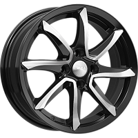Литые диски ОСАКА (КЛ317) 6.000xR15 4x100 DIA54.1 ET46 алмаз для KIA Rio Литые диски ОСАКА (КЛ317) 6.000xR15 4x100 DIA54.1 ET46 алмаз для KIA Rio