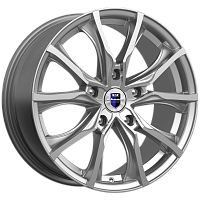 Литые диски Твист (КС697М) 7.500xR17 5x114.3 DIA67.1 ET35 дарк платинум для Geely Emgrand X7
