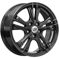 Литые диски Up103 (КС982) 6.500xR16 5x108 DIA63.35 ET47 New Black для Ford Focus