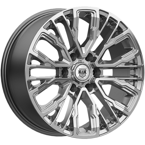 Кортес (КС1102) 8.500xR19 6x139.7 DIA106.1 ET25 дарк платинум