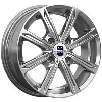 Литые диски Флэш (КС698) 5.000xR14 4x100 DIA67.1 ET35 дарк платинум для Daihatsu Yrv