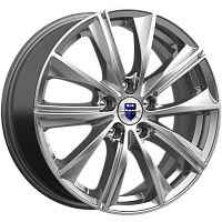 Литые диски Арнар (КС896) 7.000xR17 5x110 DIA67.1 ET40 дарк платинум для Saab 9-3