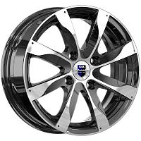 Литые диски Джемини-оригинал (КС617) (КС617) 6.000xR15 4x100 DIA60.1 ET40 алмаз черный