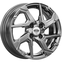 Литые диски ТЕЙДЕ (КЛ1215) 5.500xR14 4x98 DIA58.5 ET35 графит для Lada Kalina Литые диски ТЕЙДЕ (КЛ1215) 5.500xR14 4x98 DIA58.5 ET35 графит для Lada Kalina