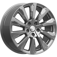 Литые диски АСТЕР (КЛ369) 8.000xR18 5x108 DIA67.1 ET33 графит для Volvo