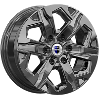Литые диски Тейт (КС1050) 7.500xR17 6x139.7 DIA106.1 ET25 кварц для Toyota Hilux