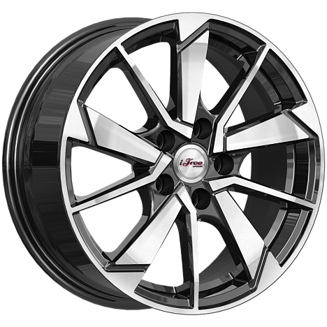 Зиплайн (КС1042) 6.500xR16 5x108 DIA60.1 ET33 Блэк Джек Зиплайн (КС1042) 6.500xR16 5x108 DIA60.1 ET33 Блэк Джек