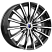 Акцент (КС562) 7.000xR17 4x100 DIA67.1 ET45 алмаз черный Акцент (КС562) 7.000xR17 4x100 DIA67.1 ET45 алмаз черный