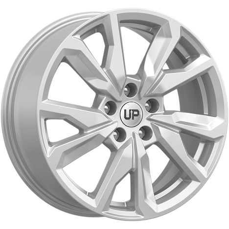 Up114 (КС1023) 7.000xR17 5x114.3 DIA60.1 ET35 Silver Classic