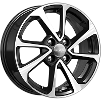 Литые диски КС861 (ZV 15_Vesta) (КС861) 6.000xR15 4x100 DIA60.1 ET50 алмаз черный
