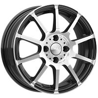 Литые диски АКИТА (КЛ285) 6.000xR15 4x100 DIA60.1 ET40 алмаз для Nissan Micra