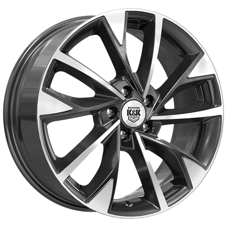 Роквуд (КС900) 7.000xR17 5x108 DIA67.1 ET35 алмаз черный Роквуд (КС900) 7.000xR17 5x108 DIA67.1 ET35 алмаз черный