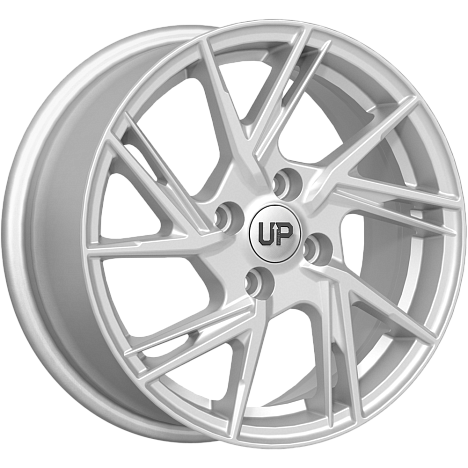 Up115 (КС1033) 6.500xR15 4x100 DIA67.1 ET35 Silver Classic