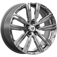 Литые диски Аламер (КС1216) 7.500xR18 5x108 DIA63.35 ET42 дарк платинум Литые диски Аламер (КС1216) 7.500xR18 5x108 DIA63.35 ET42 дарк платинум