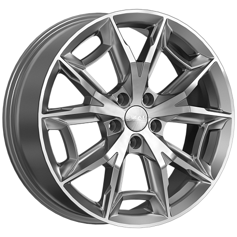 ПАРКЕР (КЛ382) 7.500xR19 5x108 DIA67.1 ET33 алмаз графит ПАРКЕР (КЛ382) 7.500xR19 5x108 DIA67.1 ET33 алмаз графит