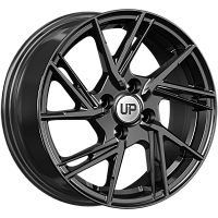 Литые диски Up115 (КС1033) 6.500xR15 4x98 DIA58.5 ET35 New Black для Lada 2113 Samara 2