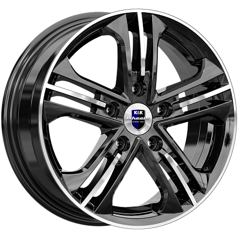 Trinity (КС615) 6.000xR15 5x114.3 DIA67.1 ET45 алмаз черный Trinity (КС615) 6.000xR15 5x114.3 DIA67.1 ET45 алмаз черный