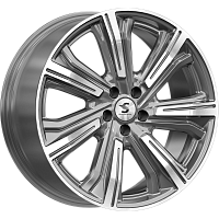 Литые диски Kleemann (КР1067) 8.500xR20 5x114.3 DIA67.1 ET54 Diamond gloss graphite для Hyundai Santa Fe