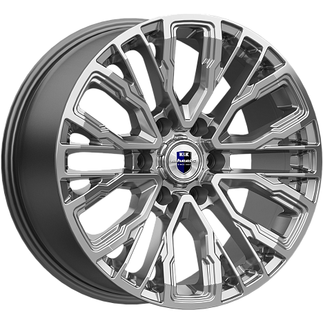 Кортес (КС1102) 8.500xR19 6x139.7 DIA67.1 ET38 дарк платинум Кортес (КС1102) 8.500xR19 6x139.7 DIA67.1 ET38 дарк платинум