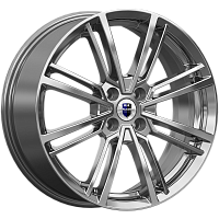 Литые диски Эрфурт (КС903) 7.000xR17 4x100 DIA67.1 ET37 дарк платинум для Lada Xray Cross Литые диски Эрфурт (КС903) 7.000xR17 4x100 DIA67.1 ET37 дарк платинум для Lada Xray Cross