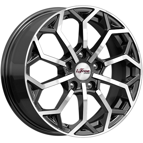Спейс-Нидл (КС1000) 6.500xR16 5x114.3 DIA67.1 ET38 Блэк Джек Спейс-Нидл (КС1000) 6.500xR16 5x114.3 DIA67.1 ET38 Блэк Джек