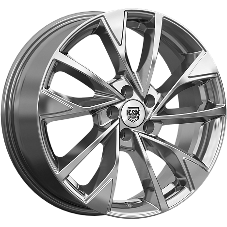Роквуд (КС900) 7.000xR17 5x114.3 DIA66.1 ET50 дарк платинум Роквуд (КС900) 7.000xR17 5x114.3 DIA66.1 ET50 дарк платинум