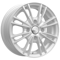 Литые диски ПАНТЕРА (КЛ129) 5.500xR14 4x100 DIA67.1 ET39 белый
