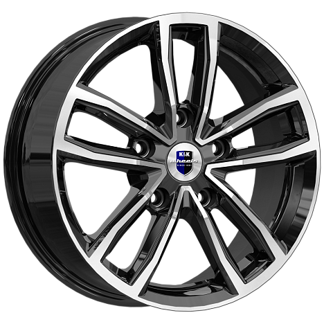 Каланг (КС1086) 6.500xR17 5x139.7 DIA98.1 ET40 алмаз черный Каланг (КС1086) 6.500xR17 5x139.7 DIA98.1 ET40 алмаз черный