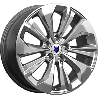 Литые диски Авиор (КС936) 7.000xR17 5x114.3 DIA66.1 ET45 брайт дарк платинум