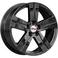 Литые диски Rebel (КС913) 7.000xR17 5x108 DIA67.1 ET45 BK для ГАЗ 31105 Волга