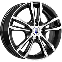Литые диски Samara (КС866) 6.000xR16 4x114.3 DIA67.1 ET40 алмаз черный SK