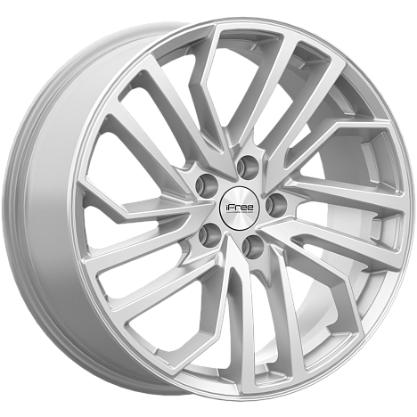 R-line (КС1235) 7.500xR18 5x112 DIA66.6 ET43 сильвер R-line (КС1235) 7.500xR18 5x112 DIA66.6 ET43 сильвер