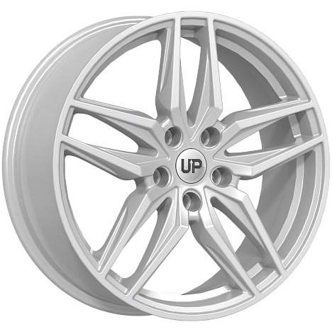 Up112 (КС1017) 7.000xR18 5x114.3 DIA66.1 ET40 Silver Classic