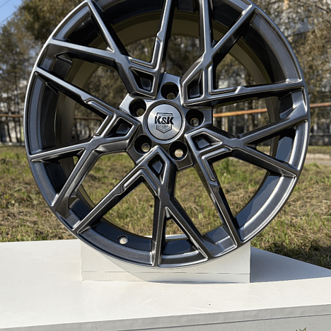 Вудроф (КС1044) 7.000xR18 5x108 DIA59.6 ET41 дарк платинум