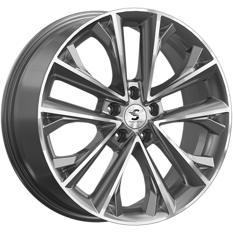КР012 (18_Tiguan) (КР012) 7.000xR18 5x112 DIA57.1 ET43 Diamond gloss graphite КР012 (18_Tiguan) (КР012) 7.000xR18 5x112 DIA57.1 ET43 Diamond gloss graphite