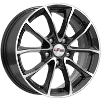 Литые диски Джет (КС914) 6.500xR16 5x114.3 DIA66.1 ET50 Блэк Джек