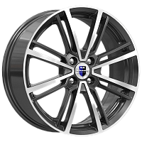 Литые диски Эрфурт (КС903) 7.000xR17 4x100 DIA67.1 ET45 алмаз черный для Toyota Corolla Литые диски Эрфурт (КС903) 7.000xR17 4x100 DIA67.1 ET45 алмаз черный для Toyota Corolla