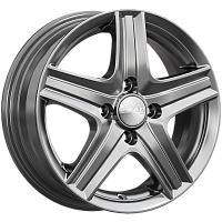 Литые диски МАГНУМ (КЛ160) 5.500xR14 4x100 DIA67.1 ET38 графит для Opel Tigra-A Литые диски МАГНУМ (КЛ160) 5.500xR14 4x100 DIA67.1 ET38 графит для Opel Tigra-A